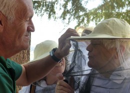 apicultura a Can Parcala amb l' Once