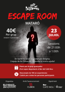 ESCAPE-ROOM-cartell outdoor dissantes 2022