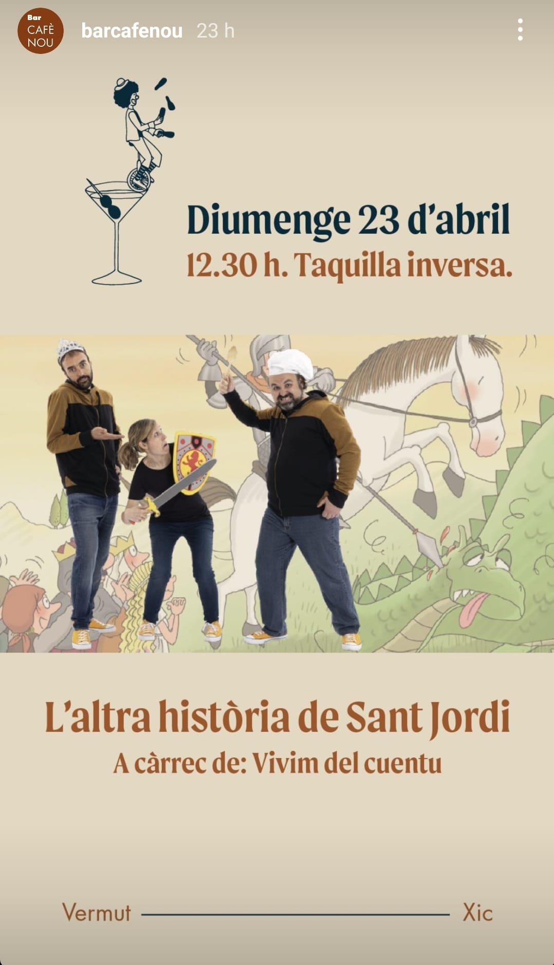 l'altra història de sant jordi_vermut xic_bar del cafè nou