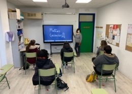 Pissarra digital tàctil al SEFI de la Fundació el Maresme_Donatiu Cabré Junqueras