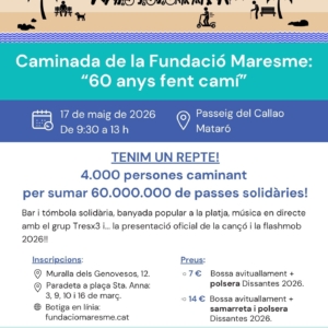 Caminada Fundació Maresme